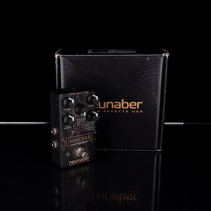 Used Neunaber Immerse Reverberator v1 Reverb Pedal With Box