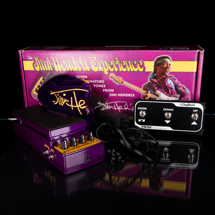 Used Digitech Jimi Hendrix Experience Artist Series Seven Tones Signature Wah With Box