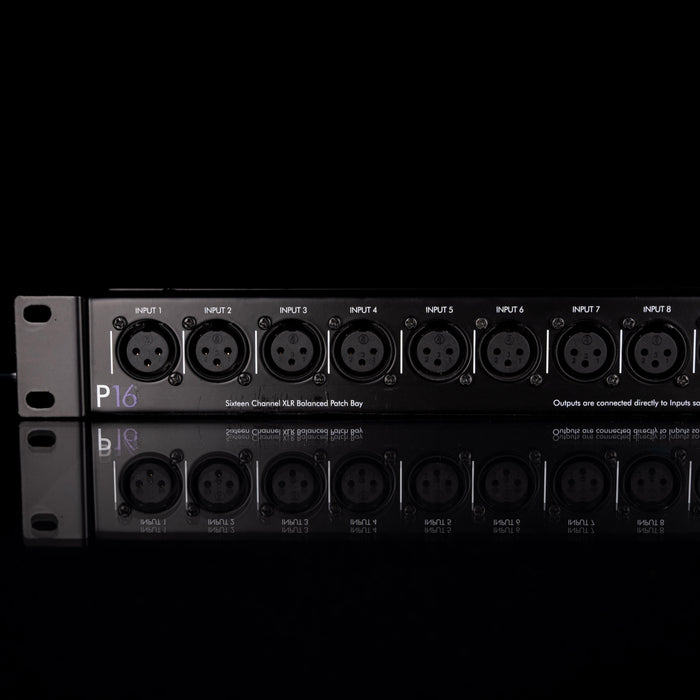 Used A.R.T. (Applied Research Technology) P16 XLR Balanced Patch Bay