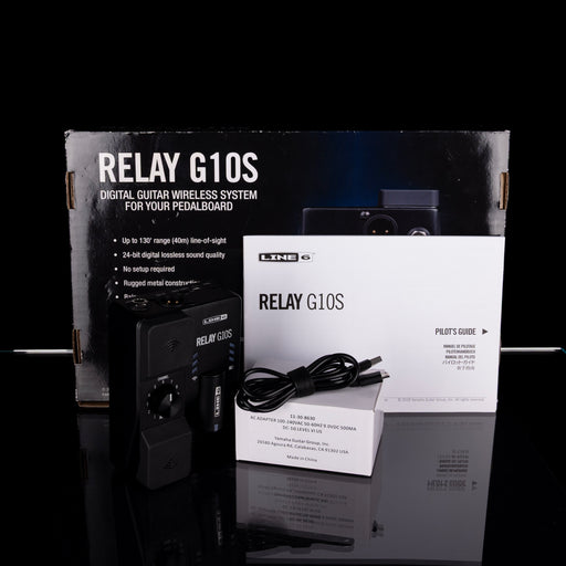 Used Line 6 Relay G10S Digital Wireless System for Pedalboard With Box