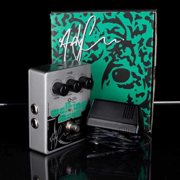 Used Electro-Harmonix Andy Summers Walking on the Moon Flanger Pedal with Box - 3