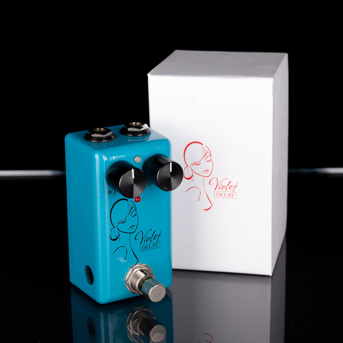 Used Red Witch Violet Delay Pedal with Box
