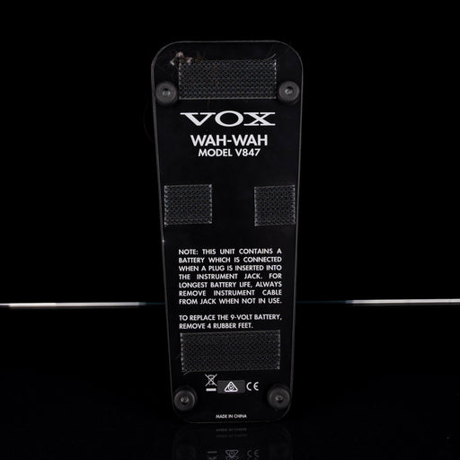 Used Vox V847 Wah Pedal With Bag and Box - 3