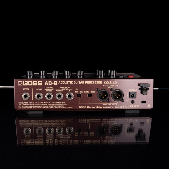 Used Boss AD-8 Acoustic Multi-Effect Guitar Processor Pedal With Box