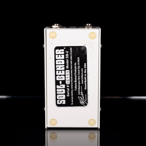 Used 2010s Fulltone Soul Bender Model SB-2 White - S/N-06159
