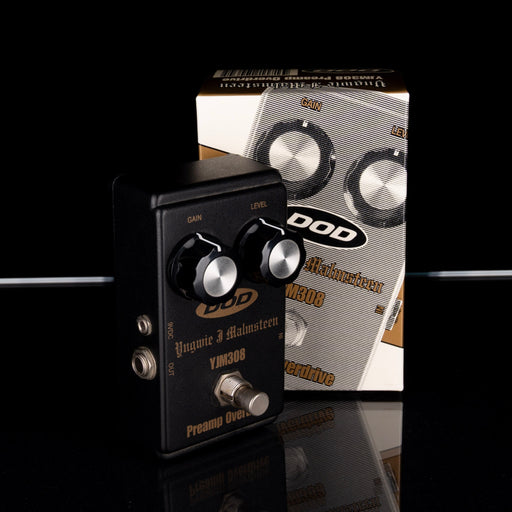 Used DOD YJM308 Yngwie J Malsteen Preamp Overdrive Pedal With Box