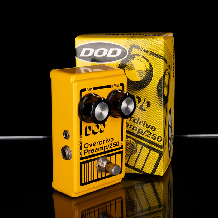 Used DOD Pre Amp/250 Orange Reissue Pedal With Box