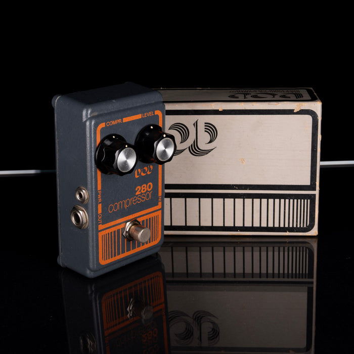 Vintage 1980 DOD Compressor 280 (Grey & Orange) Pedal With Box