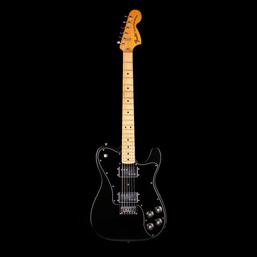 Vintage 1974 Fender Telecaster Deluxe Black With OHSC
