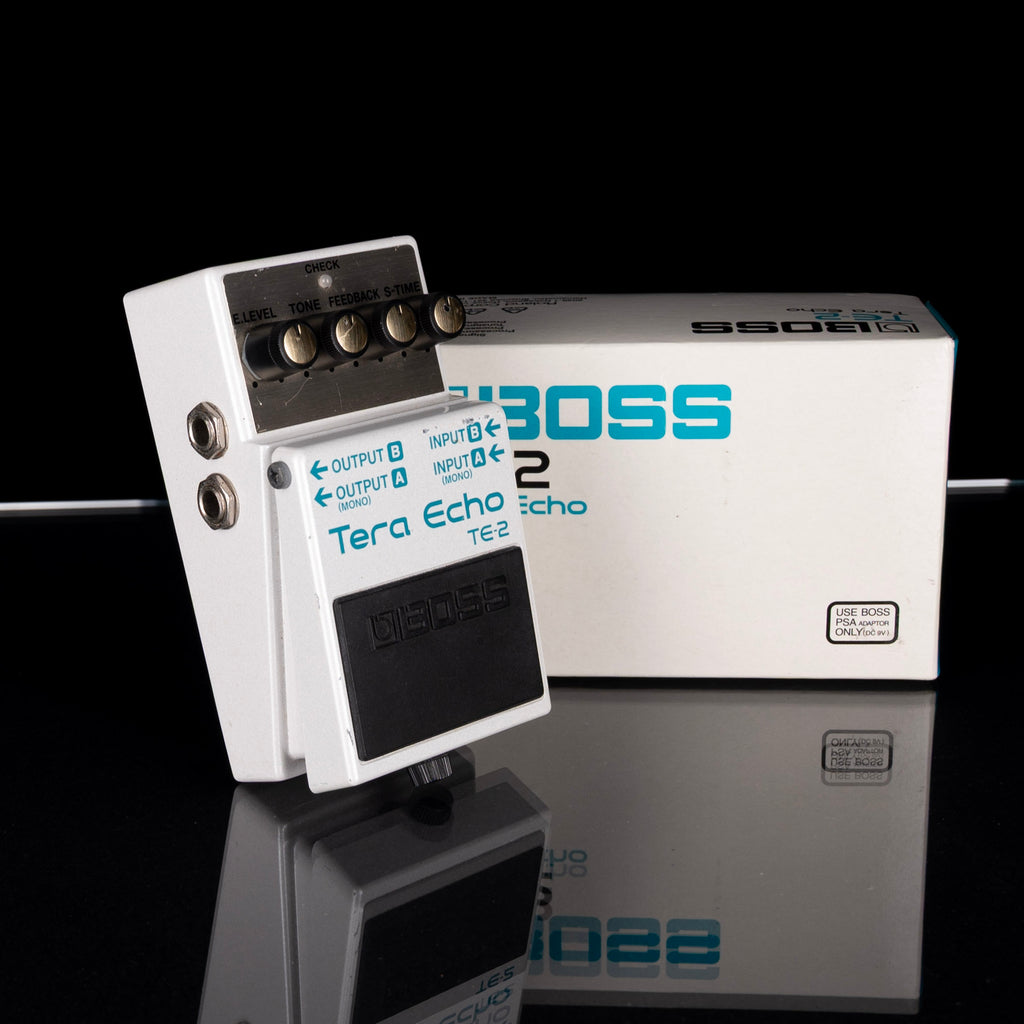 tera echo pedal Used Boss TE-2 Terra With Box — Truetone Music Color:Champion Red Gloss Okay Eltern, ich brauche new sounds with a Category:Crossrad_Thun Paso ML  68mm  BSA