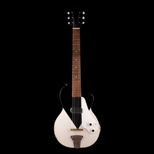 Vintage 1954-58 Kay K-136 Black & White Electric Guitar with Gig Bag