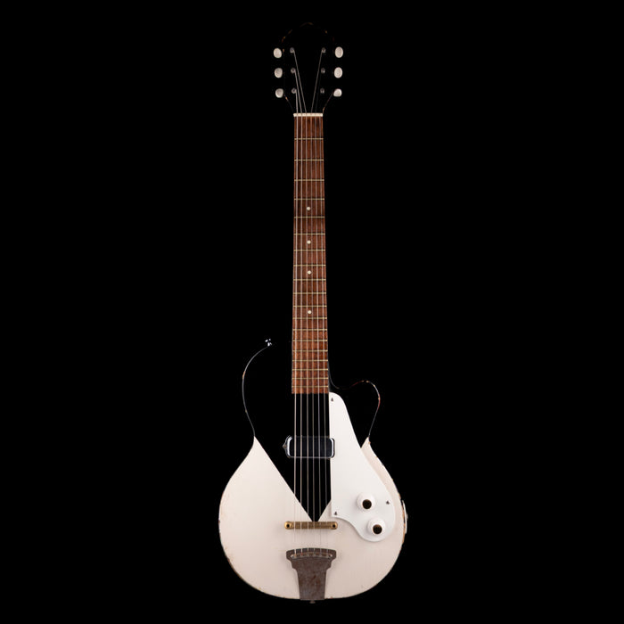 Vintage 1954-58 Kay K-136 Black & White Electric Guitar with Gig Bag