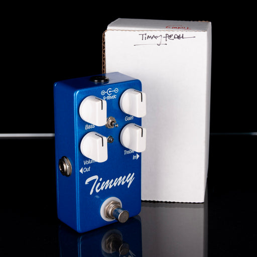 Used 2012 Paul Cochrane Timmy Version 2 Overdrive Pedal Blue With Box