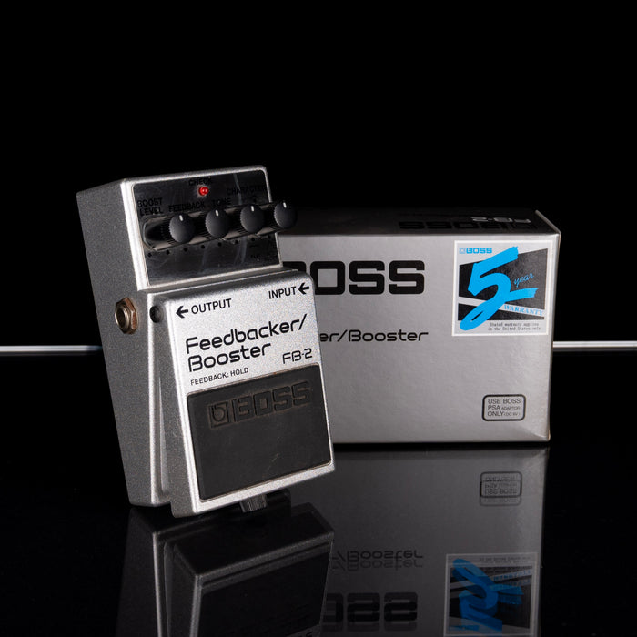 Used Boss FB-2 Feedback/Booster Pedal With Box