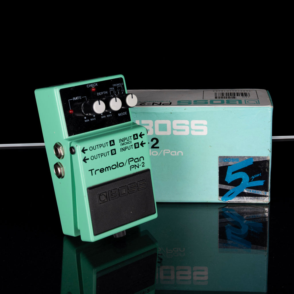 Used Boss PN-2 Tremolo/Pan Guitar Pedal With Box — Truetone Music