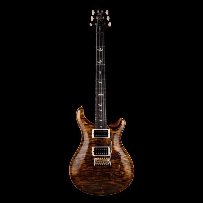PRS Core Custom 24 Pattern Thin 10 Top Yellow Tiger with Case