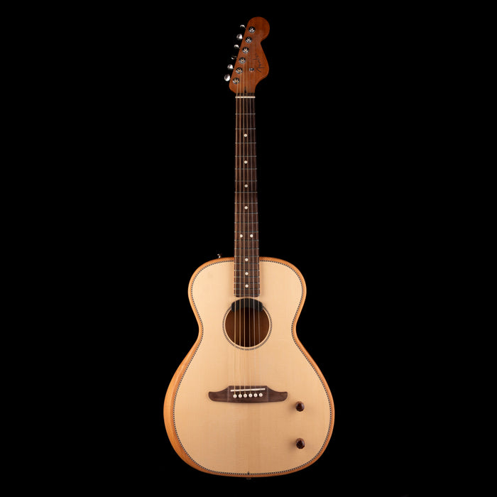 Used 2024 Fender Highway Series Parlor Natural with Gig Bag