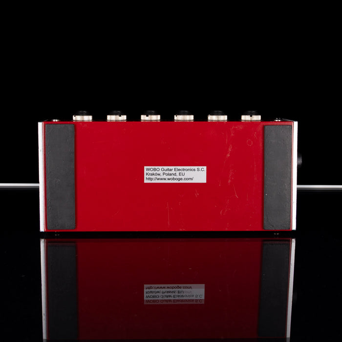 Used WOBO Guitar Electronics Double Looper Red