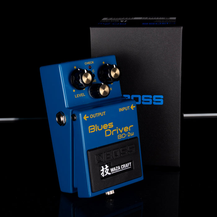 Used Boss BD-2W Waza Craft Blues Overdrive Pedal With Box - 2