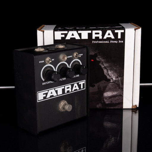Used ProCo Fat Rat Vintage LM308N Chip Distortion Pedal with Box