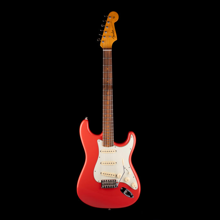 Used 2023 Fender American Vintage II 1961 Stratocaster Fiesta Red with OHSC - Serial # V2214290