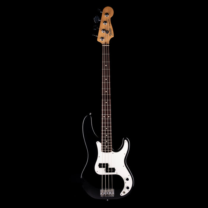 Vintage 1988 Fender Longhorn Precision Bass Black With OHSC