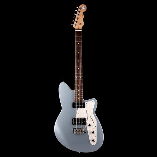 Used Reverend Double Agent W Metallic Silver Freeze with Gig Bag