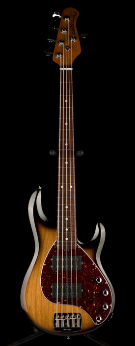 Ernie Ball Music Man StingRay Special 5 HH Bass Burnt Ends Roasted Maple With Case