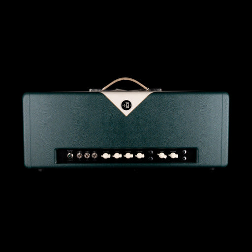 Pre Owned 2007 Divided By 13 FTR37 Green/Cream Guitar Amp Head And 2x12" Cab with Footswitch and Covers