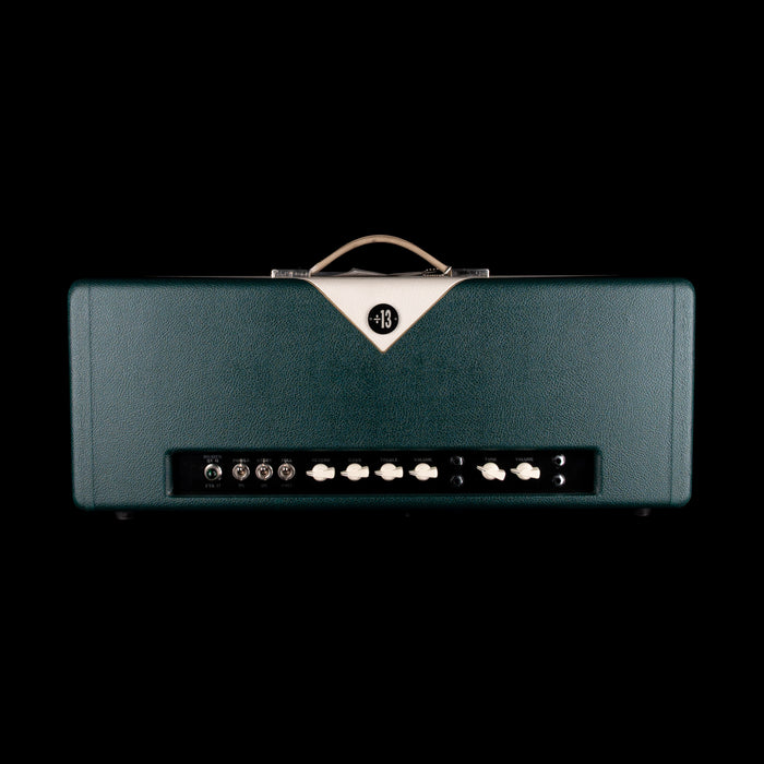 Pre Owned 2007 Divided By 13 FTR37 Green/Cream Guitar Amp Head And 2x12" Cab with Footswitch and Covers