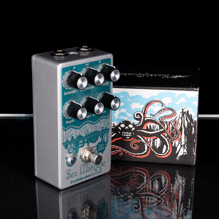 Used EarthQuaker Devices Sea Machine V3 Mega Chorus Pedal With Box