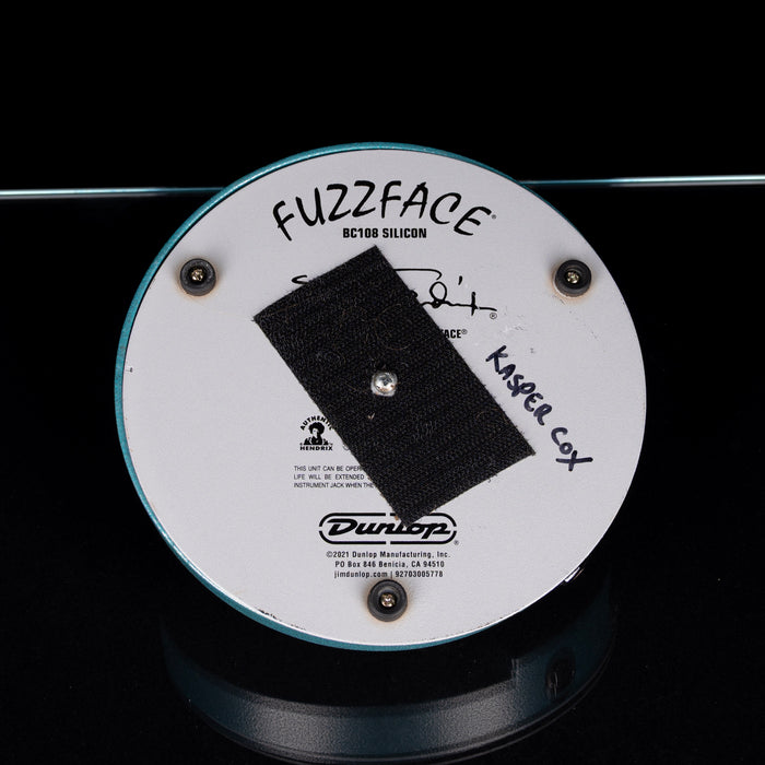 Used Dunlop JHF1 Jimi Hendrix Fuzz Face Blue With Box - 2