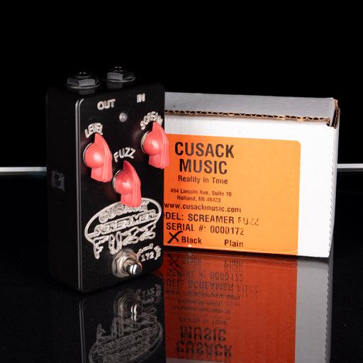 Used 2005 Cusack Audio Screamer Fuzz V1 Pedal With Box