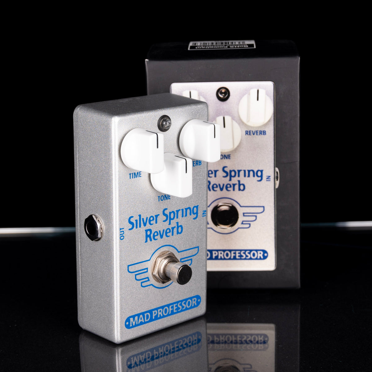 Silver Spring Reverb Used Mad Professor Silver Spring Reverb Pedal With Box — Truetone Music