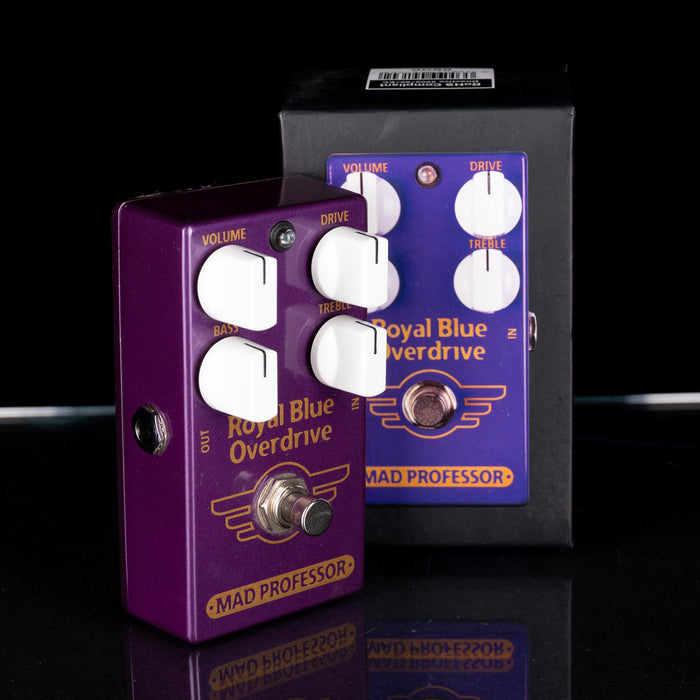 Used Mad Professor Royal Blue Overdrive Pedal With Box