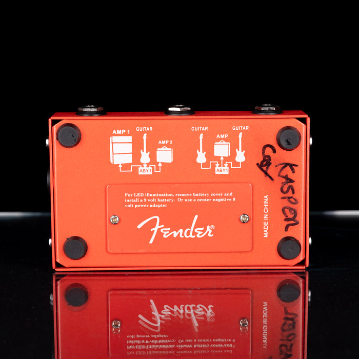Used Fender ABY Pedal (Red)