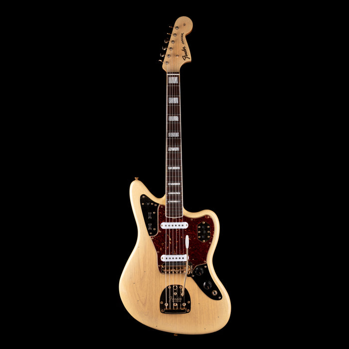 Pre Owned 2024 Fender Custom Shop 1966 Jaguar Journeyman Relic Aged Natural Blonde with OHSC