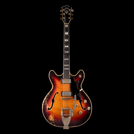Vintage Guild	1966 Starfire VI Sunburst Hollowbody Guitar With OHSC