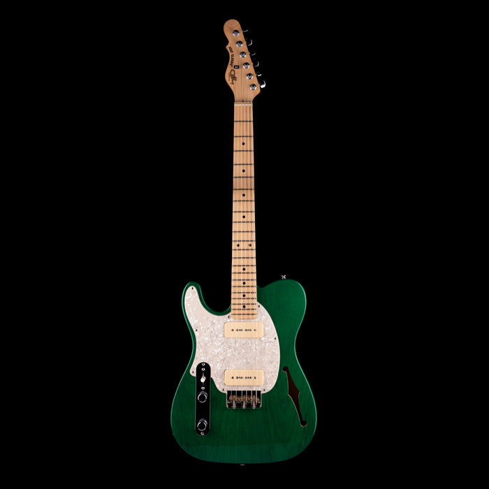 Pre Owned 2006 G&L ASAT Classic Semi-Hollow Forest Green With OHSC