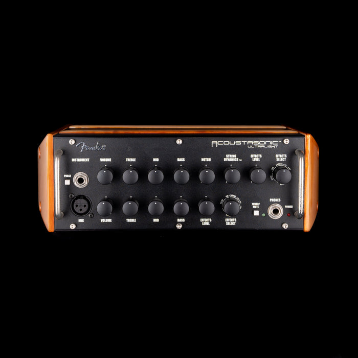 Pre Owned Fender Acoustasonic Ultra Light Guitar Amp Head With 2x8" Ultra Light Cabinet