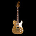 Pre Owned Squier Limited Edition Paranormal Troublemaker Telecaster Deluxe Aztec Gold With Gig Bag