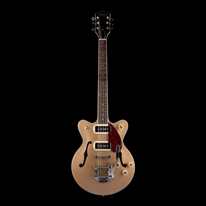 Pre Owned Gretsch G2655T P90 Streamliner Double-Cut Two-Tone Sahara Metallic With Gig Bag