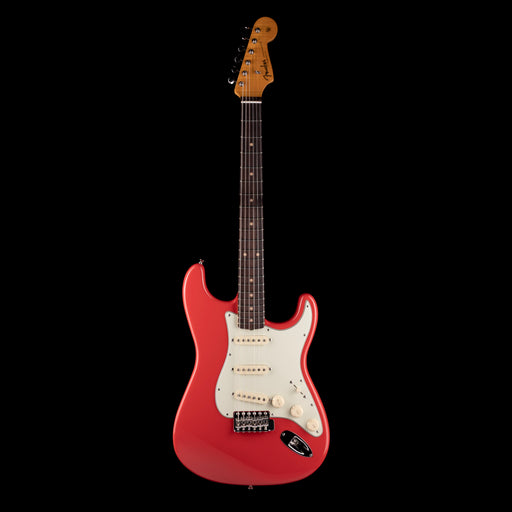 Fender Limited Edition American Vintage II 1961 Stratocaster AAA Flame Maple Fiesta Red With Case