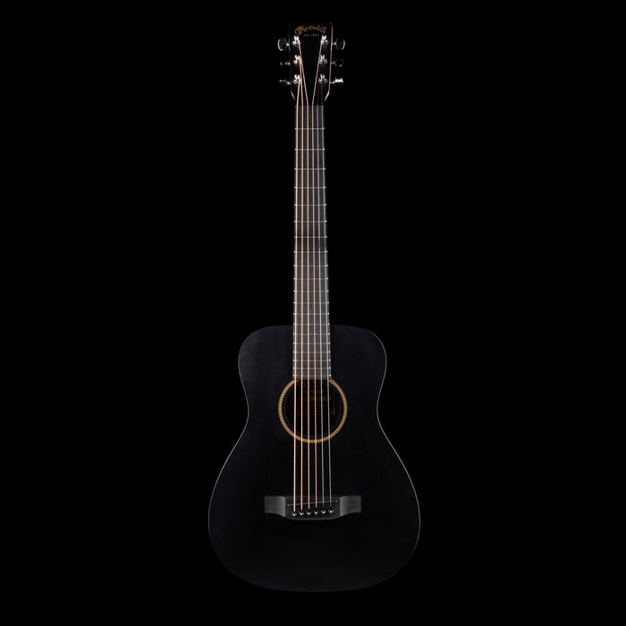 Used Martin LX Black Little Travel Acoustic Guitar With Gig Bag