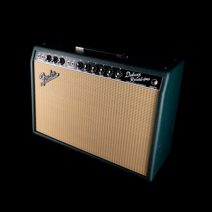 Fender Limited Edition '65 Deluxe Reverb Guitar Amplifier British Racing Green