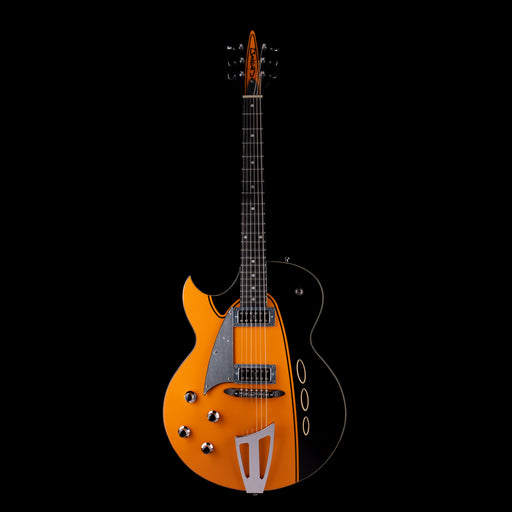 Pre Owned 2024 Eastwood	Backlund Rockerbox II Left-Handed Orange Stain With Gig Bag