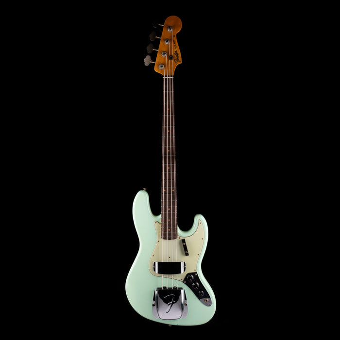 Fender Custom Shop 1962 Jazz Bass Journeyman Relic Aged Surf Green