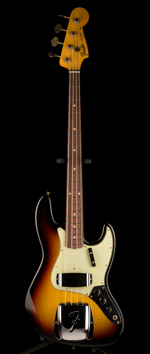 Fender Custom Shop 1964 Jazz Bass Journeyman Relic Super Faded Aged 3-Tone Sunburst