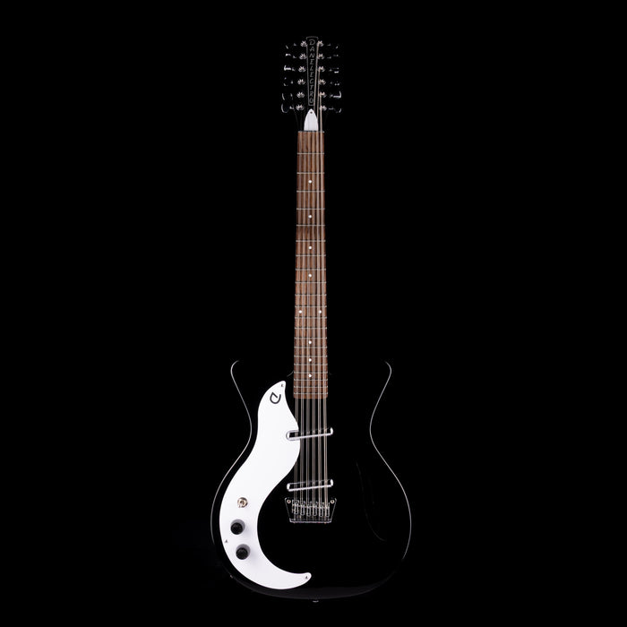 Pre Owned 2023 Danelectro '59 12-String Left-Handed Black With Gig Bag