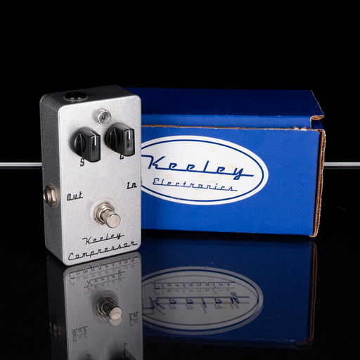 Used Keeley 2-Knob Compressor Guitar Effect Pedal With Box
